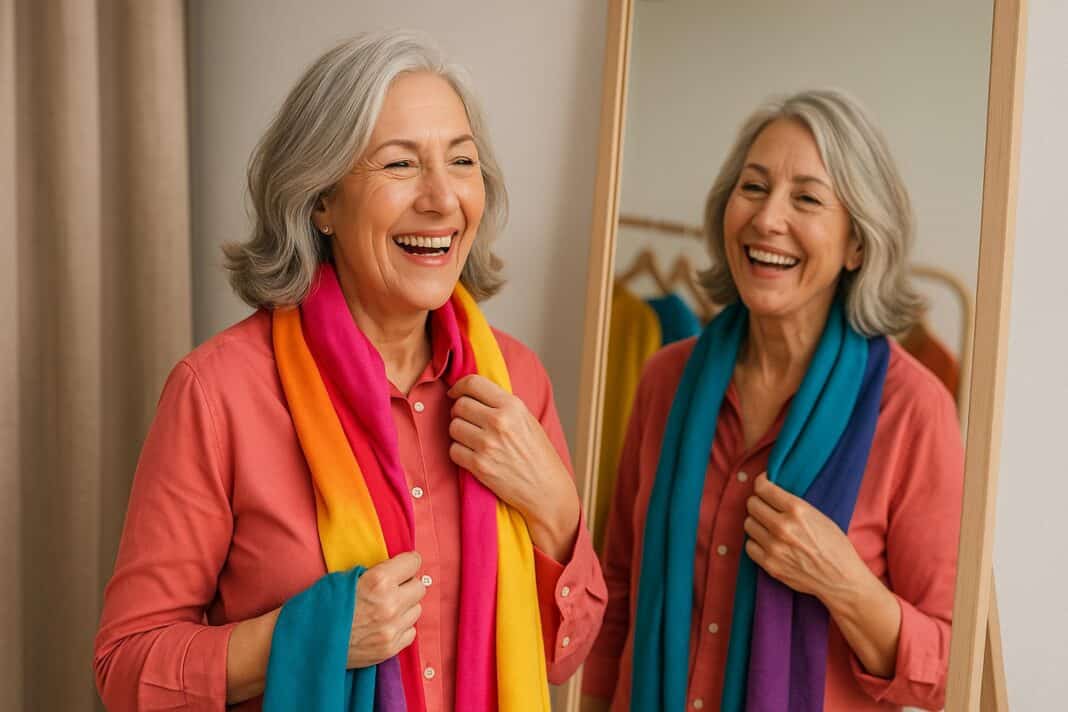 Welche Farbe bringt mich zum Strahlen? – Modefreude vor dem Spiegel