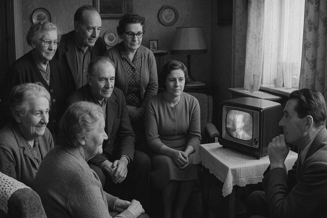 Fernsehen wie früher: Wenn das ganze Viertel im Wohnzimmer saß