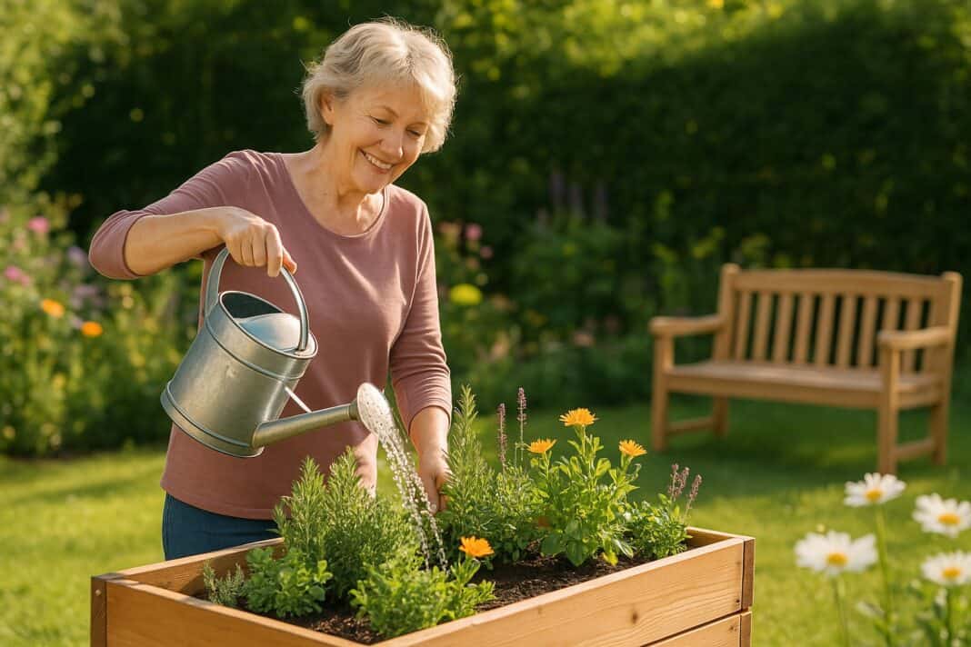 Gartenarbeit ohne Bücken – entspannt und voller Freude