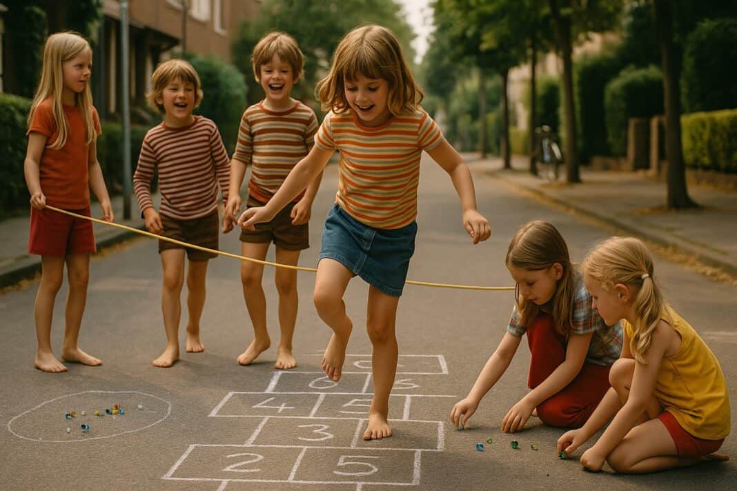 Barfuß ins Glück – Spielzeit auf Asphalt und voller Lachen
